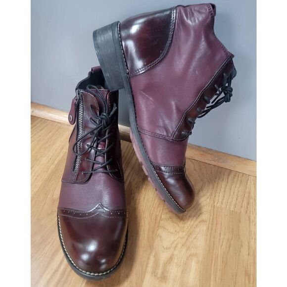 Wolky Comfort Millstream Lace-up Boots 11.5 - Picture 1 of 8